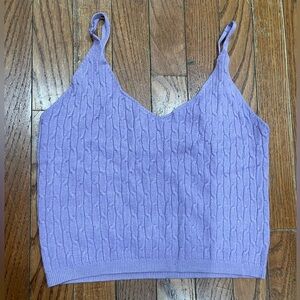 Daisy Lavender Knit Camisole